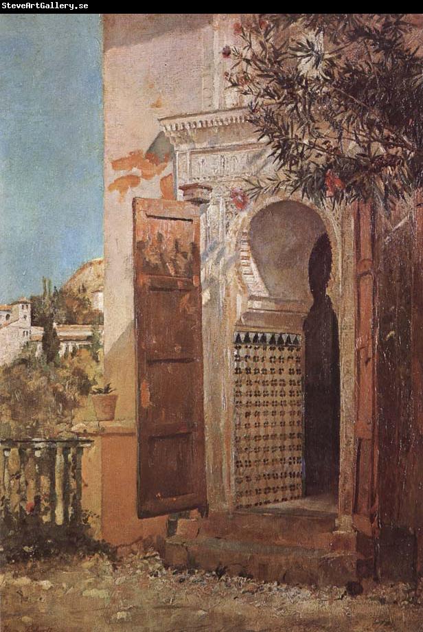 Tom roberts Moorish Doorway,Granada